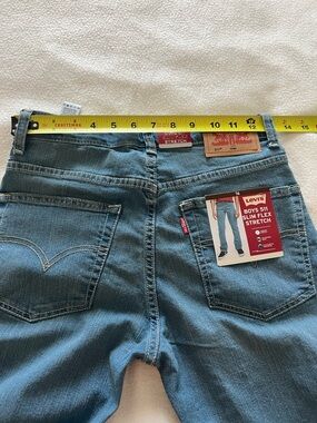 Levi's Boys 511 Slim Flex Stretch Jeans - Blue with Red Tab